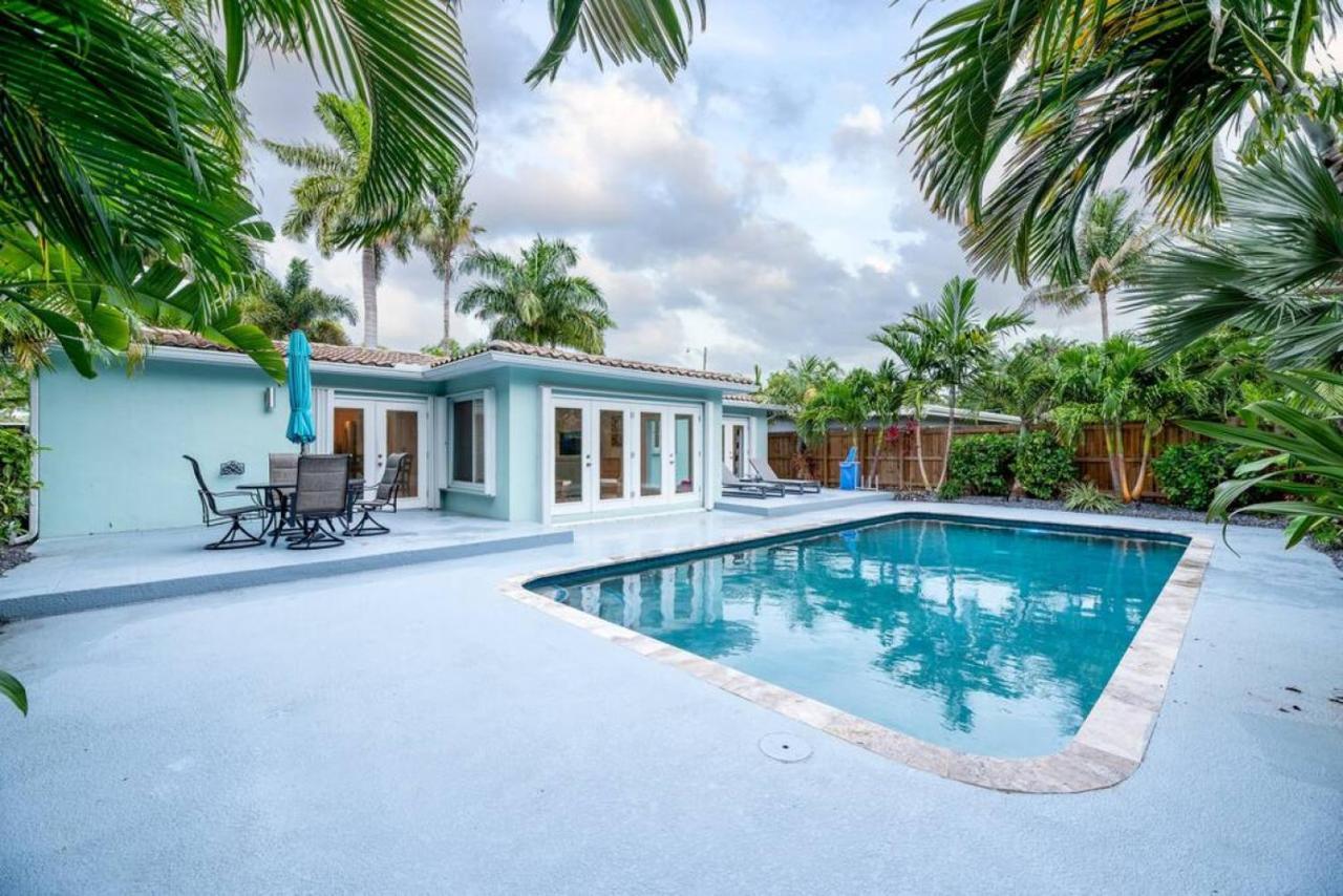 Luxurious Fort Lauderdale Pool Home Luaran gambar
